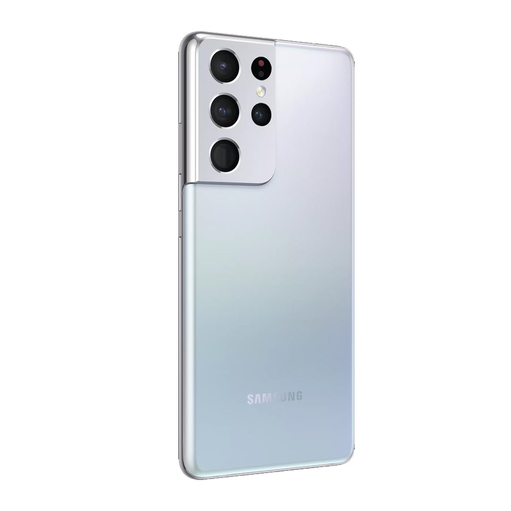 Renewed - Galaxy S21 Ultra Dual Sim Phantom Silver 12GB RAM 256GB 5G - International Version