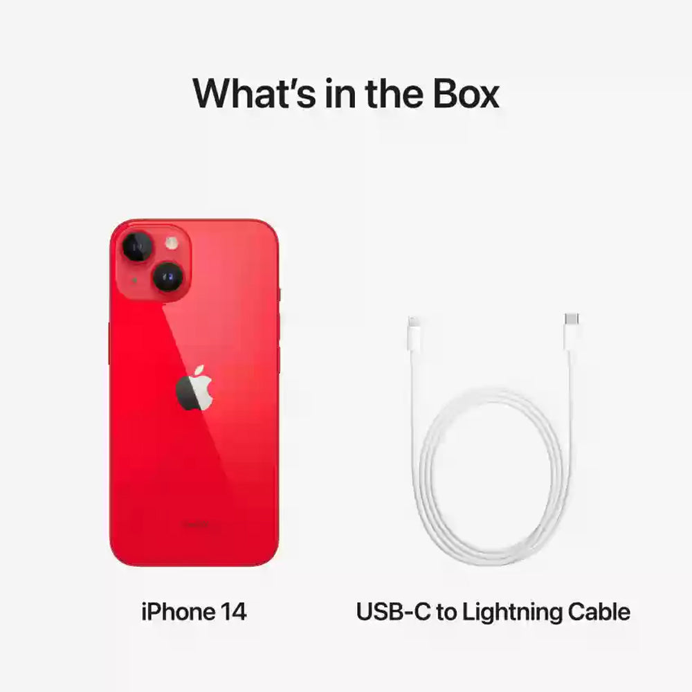 iPhone 14 128GB Red 5G With FaceTime
