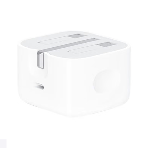 20W USB-C 3-Pin Power Adapter White