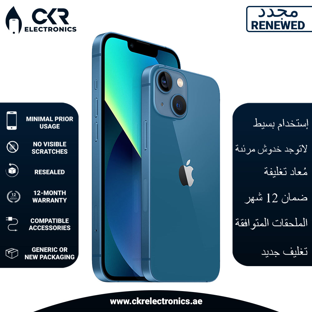 iPhone 13 128GB Blue 5G With Facetime - International Version