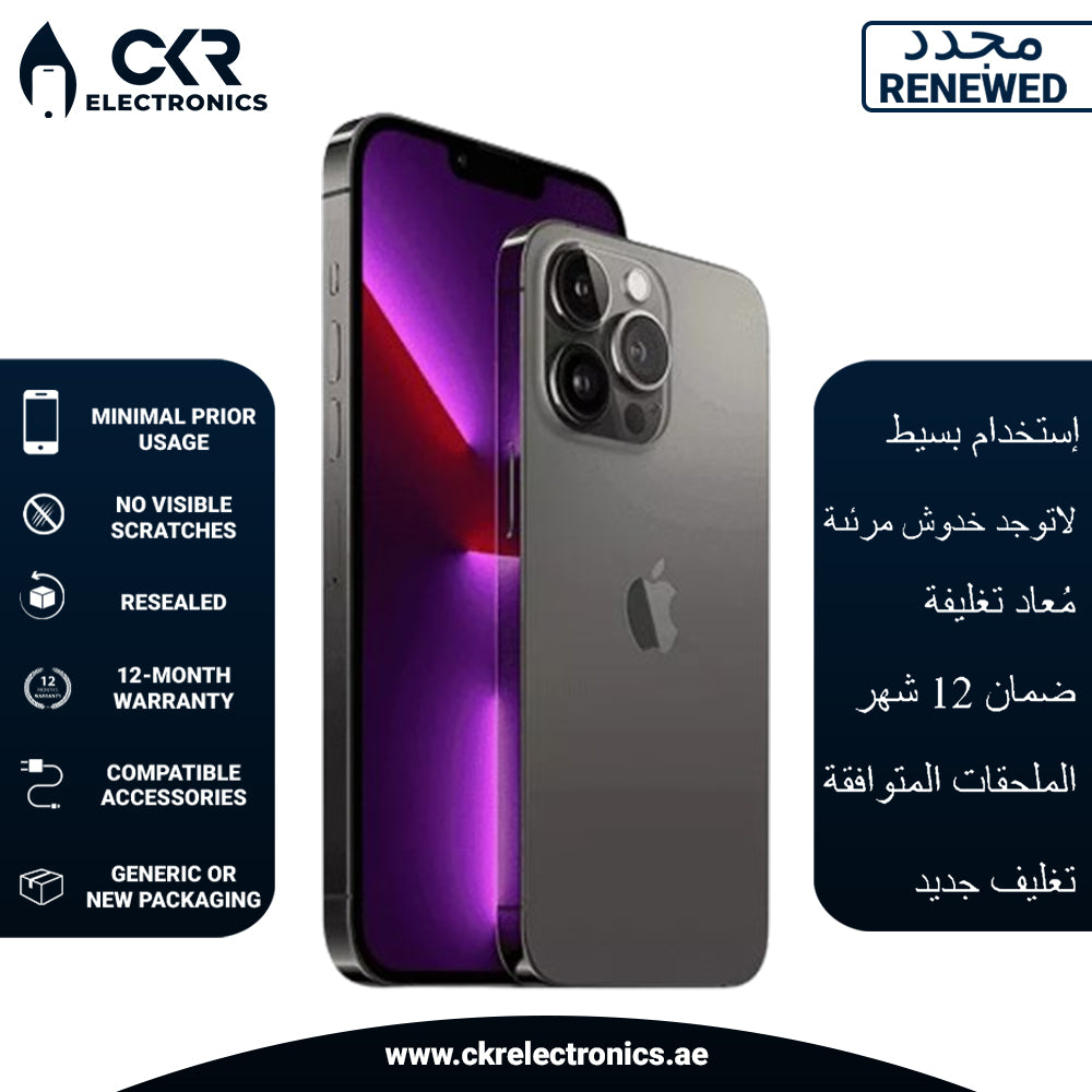 iPhone 13 Pro Max 128GB Graphite 5G With Facetime - International Version
