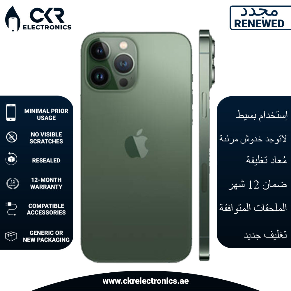 iPhone 13 Pro max 128GB Alpine Green 5G With Facetime - International version