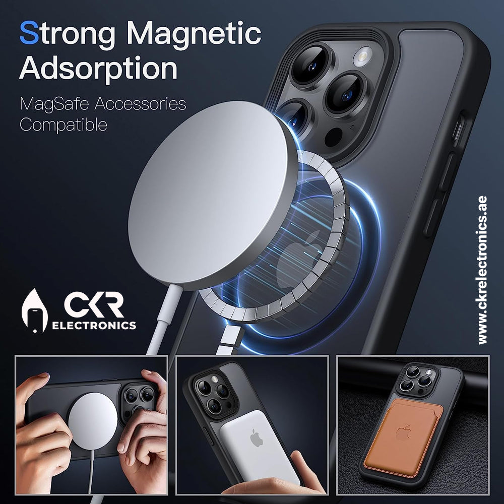 iPhone 15 Pro Max Magsafe Case Black