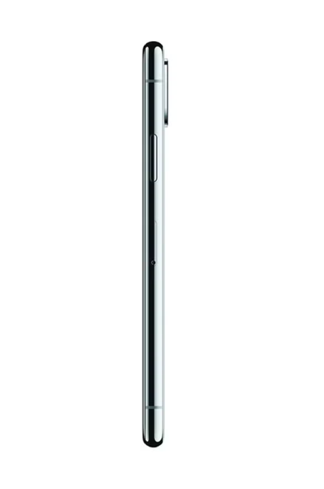 Renewed - iPhone X With FaceTime Silver 256GB 4G LTE